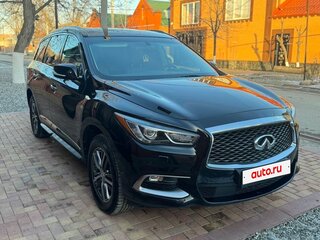 2017 Infiniti QX60 I Рестайлинг, чёрный, 2650000 рублей, вид 4