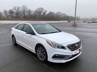 2017 Hyundai Sonata VII (LF), белый, 1600000 рублей, вид 3