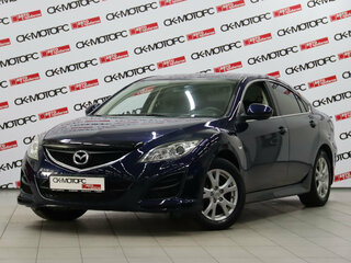 2011 Mazda 6 II (GH) Рестайлинг, синий, 895170 рублей, вид 1