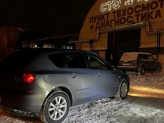 2007 Mazda 3 I (BK) Рестайлинг, серый, 600000 рублей, вид 3