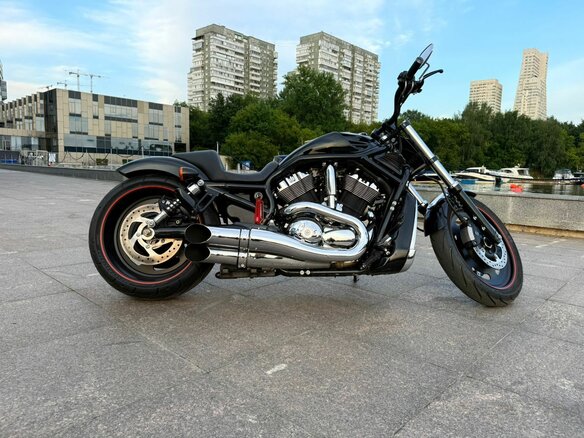 2006 Harley-Davidson V-Rod, чёрный, 1450000 рублей - вид 9