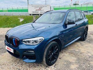 2020 BMW X3 20d xDrive III (G01), синий, 4300000 рублей, вид 2