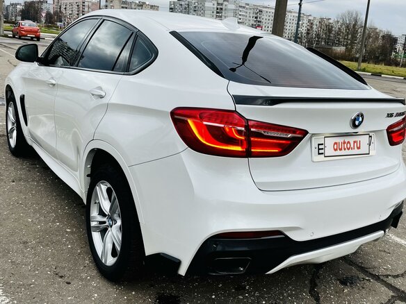 2016 BMW X6 M50d II (F16), белый - вид 19