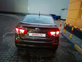 2016 Kia Rio III Рестайлинг, коричневый, 1000150 рублей, вид 4