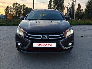 2016 Lada (ВАЗ) Vesta I, коричневый, 520000 рублей, вид 3