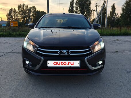 2016 Lada (ВАЗ) Vesta I, коричневый, 520000 рублей, вид 3