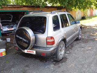 2003 Kia Sportage Grand I, серебристый, 350000 рублей, вид 4