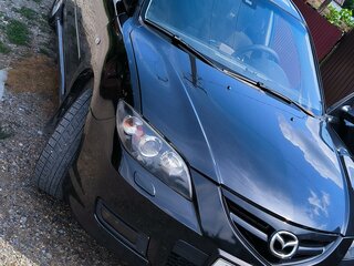 2007 Mazda 3 I (BK) Рестайлинг, чёрный, 770000 рублей, вид 1