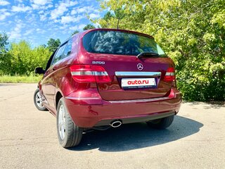 2010 Mercedes-Benz B-Класс 200 I (W245) Рестайлинг, красный, 1250000 рублей, вид 4