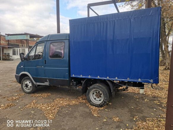 2004 ГАЗ ГАЗель (33023/330273) Фермер, синий, 800000 рублей - вид 7