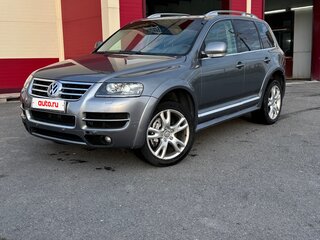 2006 Volkswagen Touareg I, серый, 1120000 рублей, вид 1