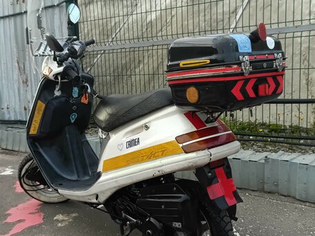1989 Honda Tact, белый, 44444 рублей, вид 2