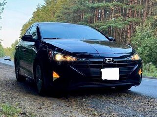 2018 Hyundai Elantra VI (AD) Рестайлинг, чёрный, 1627000 рублей, вид 4