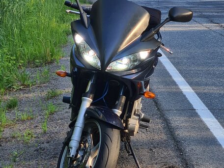 2004 Yamaha FZ6, синий, 400000 рублей, вид 1