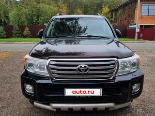 2012 Toyota Land Cruiser 200 Series Рестайлинг 1, чёрный, 3550000 рублей, вид 1