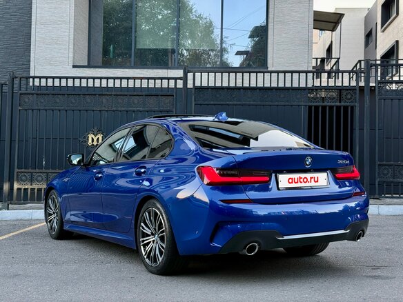2019 BMW 3 серии 320d VII (G2x), синий, 3310000 рублей - вид 3