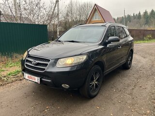 2008 Hyundai Santa Fe II, чёрный, 1000000 рублей, вид 1