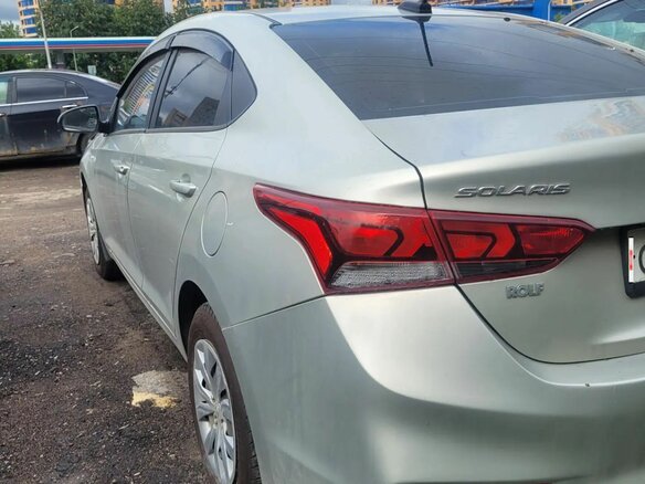 2019 Hyundai Solaris II, бежевый - вид 3