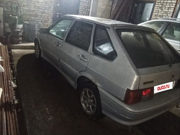 2005 Lada (ВАЗ) 2114, серебристый, 140000 рублей - вид 8