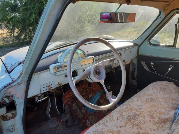 1963 ГАЗ 21 «Волга» 21Л, голубой, 160000 рублей - вид 5