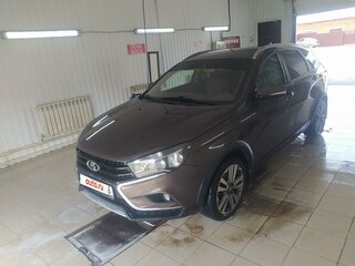 2019 Lada (ВАЗ) Vesta SW Cross I, коричневый, 1200000 рублей, вид 1