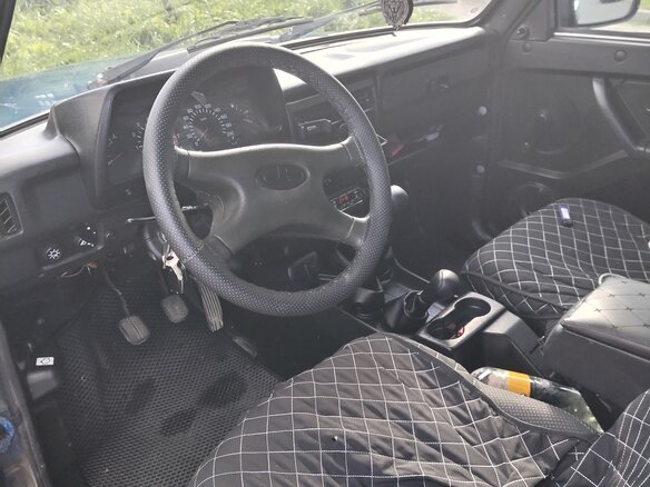 2013 Lada (ВАЗ) 2121 (4x4) I Рестайлинг, синий, 430000 рублей - вид 11