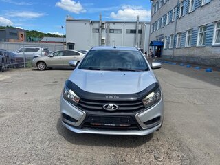 2016 Lada (ВАЗ) Vesta I, серебристый, 890000 рублей, вид 2