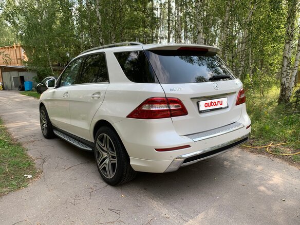 2012 Mercedes-Benz M-Класс 350 III (W166), белый, 2670000 рублей - вид 6