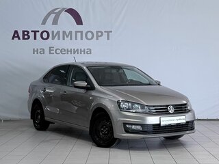 2018 Volkswagen Polo V Рестайлинг, бежевый, 1140000 рублей, вид 3