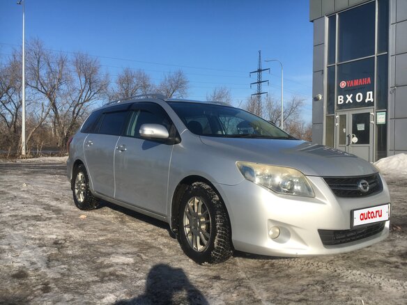 2010 Toyota Corolla Fielder X (E140, E150) Рестайлинг, серый, 1150000 рублей - вид 2