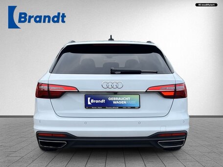 2023 Audi A4 30 TDI V (B9) Рестайлинг, белый, 3450000 рублей, вид 4
