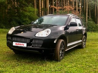 2005 Porsche Cayenne S I (955), чёрный, 850000 рублей, вид 1