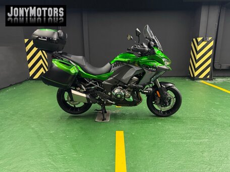 2019 Kawasaki Versys 1000, зелёный, 1300000 рублей, вид 1