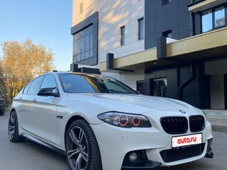 2013 BMW 5 серии 525d xDrive VI (F10/F11/F07) Рестайлинг, белый, 1900000 рублей, вид 1