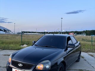 2011 Lada (ВАЗ) Priora I, чёрный, 290000 рублей, вид 1
