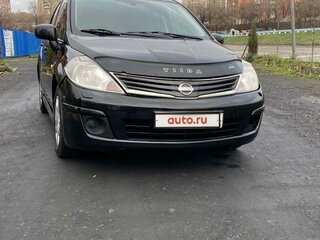2011 Nissan Tiida I Рестайлинг, чёрный, 400000 рублей, вид 2