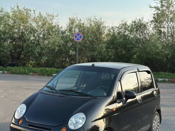 2009 Daewoo Matiz I Рестайлинг, чёрный, 130000 рублей