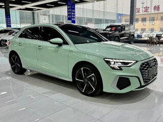 2022 Audi A3 Sportback 35 TFSI IV (8Y), зелёный, 1903000 рублей, вид 3