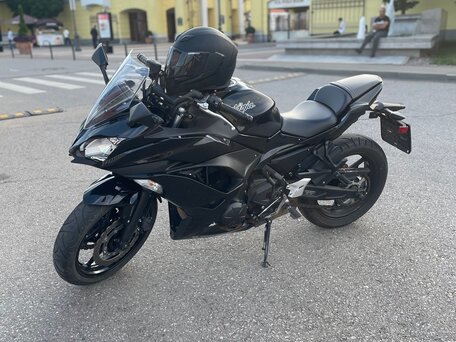 2017 Kawasaki Ninja 650, чёрный, 690000 рублей, вид 4