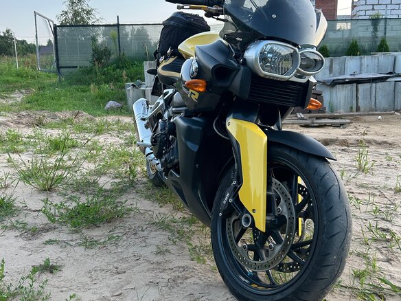 2006 BMW K 1200 R, жёлтый, 580000 рублей - вид 1