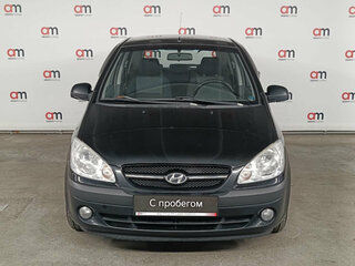 2008 Hyundai Getz I Рестайлинг, чёрный, 515000 рублей, вид 2