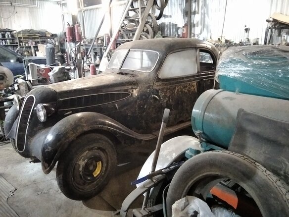 1937 BMW 321 I, чёрный - вид 5
