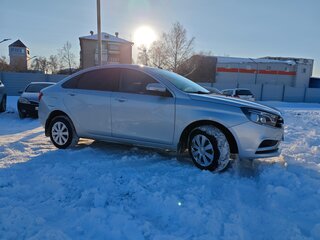 2021 Lada (ВАЗ) Vesta I, серебристый, 1390000 рублей, вид 3