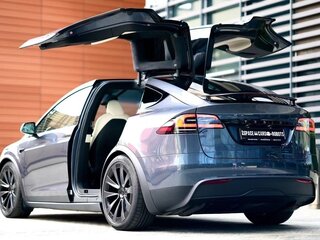 2022 Tesla Model X Plaid I Рестайлинг, серый, 11500000 рублей, вид 3