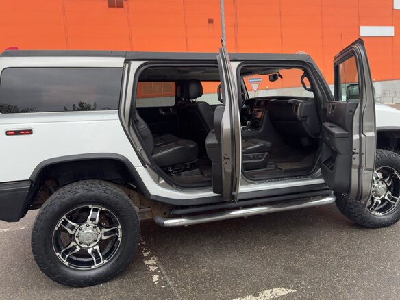 2008 Hummer H2 I Рестайлинг, серый, 2700000 рублей - вид 16