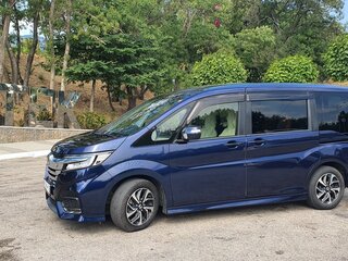 2019 Honda Stepwgn Spada V Рестайлинг, синий, 2390000 рублей, вид 3