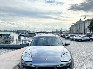 2005 Porsche Cayenne I (955), серебристый, 900000 рублей, вид 3