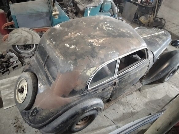 1937 BMW 321 I, чёрный - вид 10