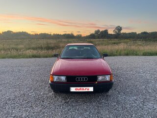 1990 Audi 80 IV (B3), красный, 250000 рублей, вид 2