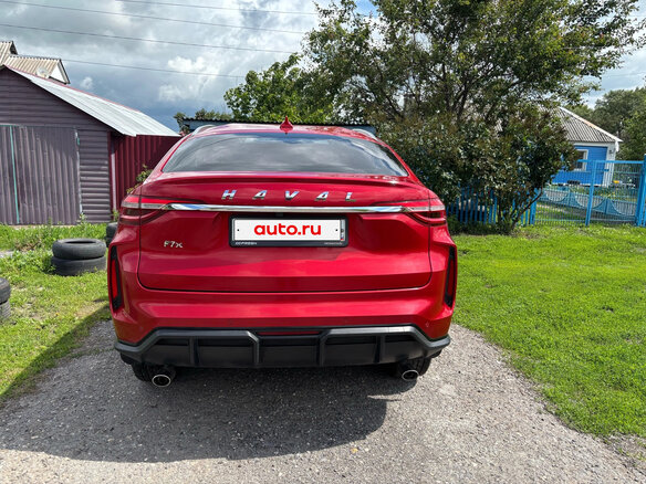 2022 Haval F7x I Рестайлинг, красный, 2250000 рублей - вид 1